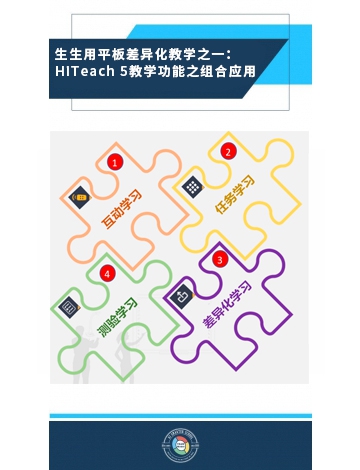 生生用平板差異化教學(xué)之一：HiTeach 5教學(xué)功能之組合應(yīng)用