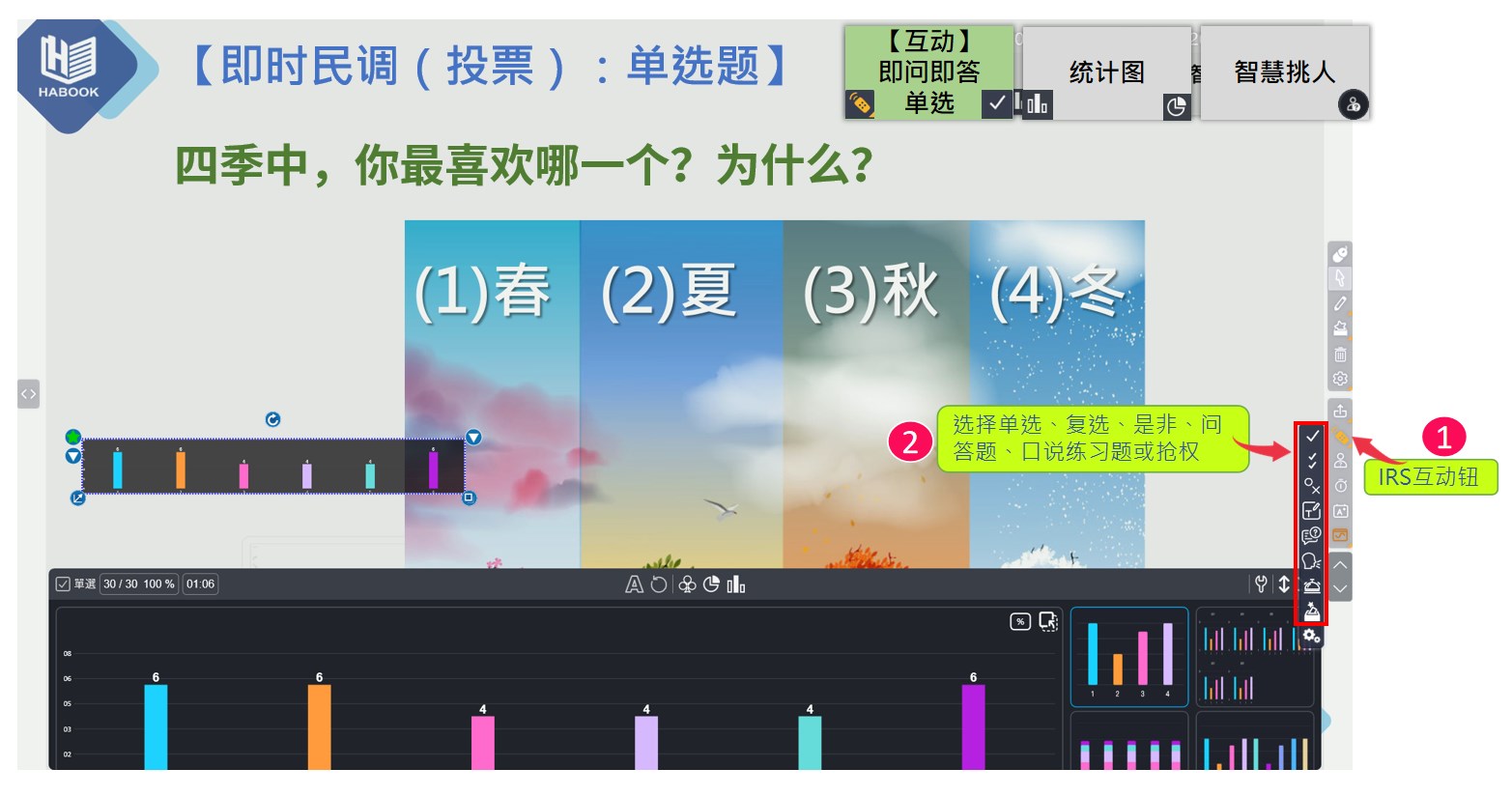 透明模式下啟動IRS互動功能